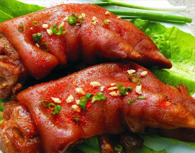 烤猪蹄技术花季传媒官网下载 传统的腌制方法均衡营养